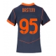 Inter Milan Alessandro Bastoni #95 Replike Rezervni Dres za Ženska 2025-26 Kratak Rukav